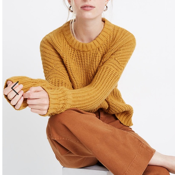 MADEWELL Everett Rib Play Pullover Sweater NWT 2X - Picture 7 of 7